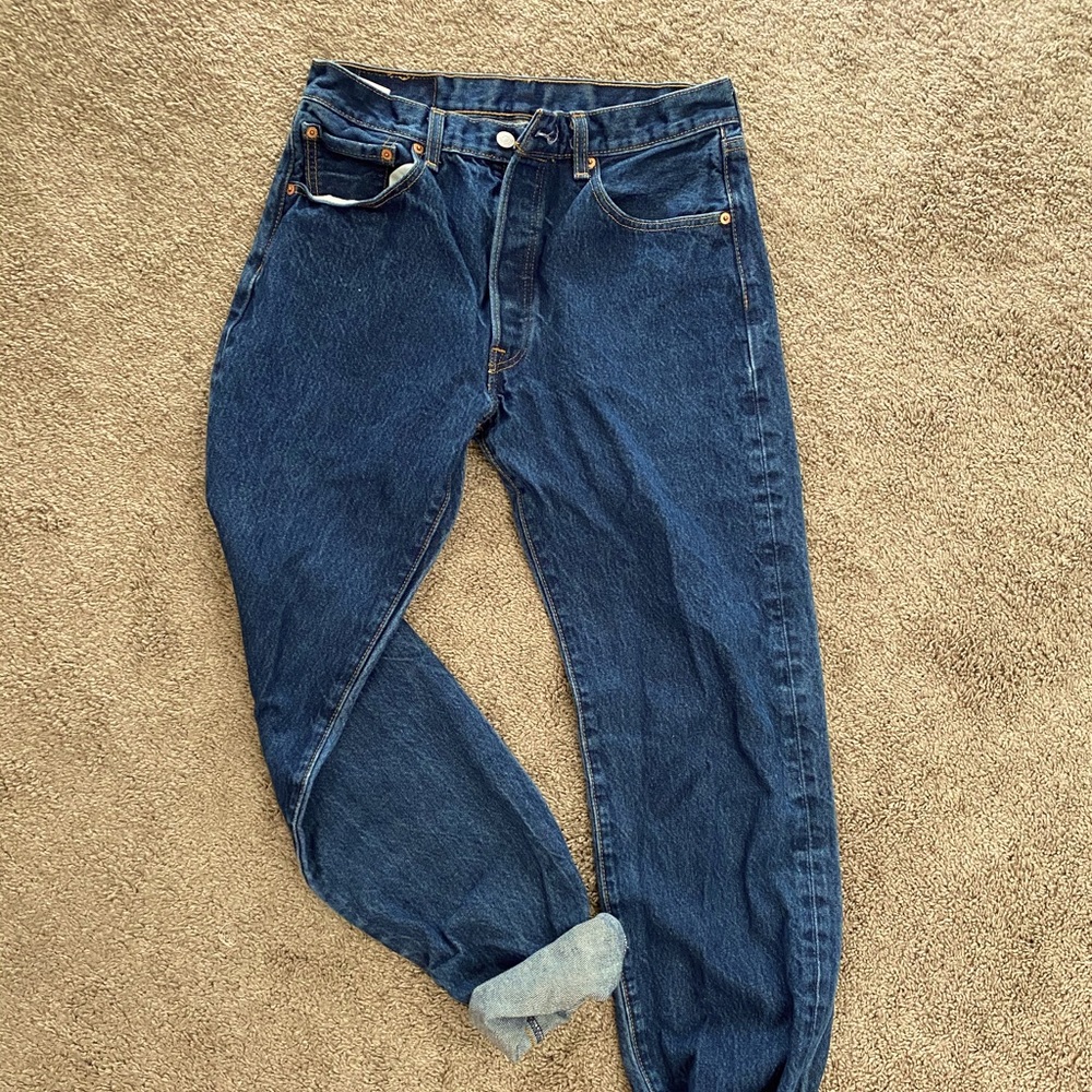 LEVIS 501 HIGH WAISTED JEAN